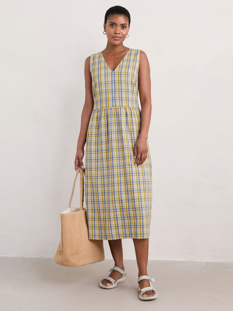 Penny Bun Pear Lowland Heather Dress