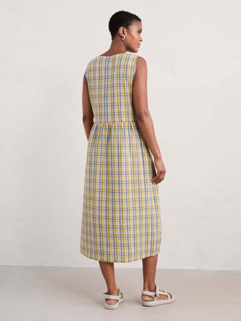 Penny Bun Pear Lowland Heather Dress