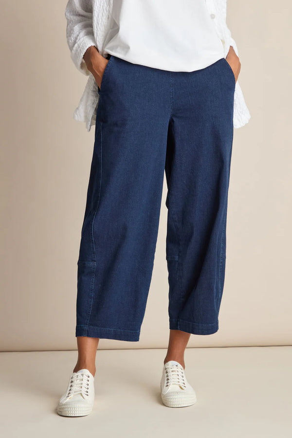 Stretch Denim Bubble Trousers