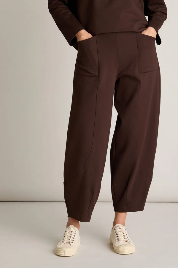 Chocolate Ponte Trousers