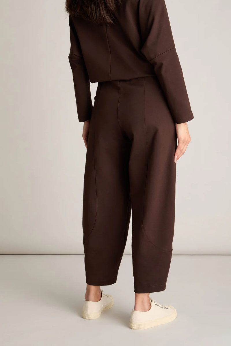 Chocolate Ponte Trousers