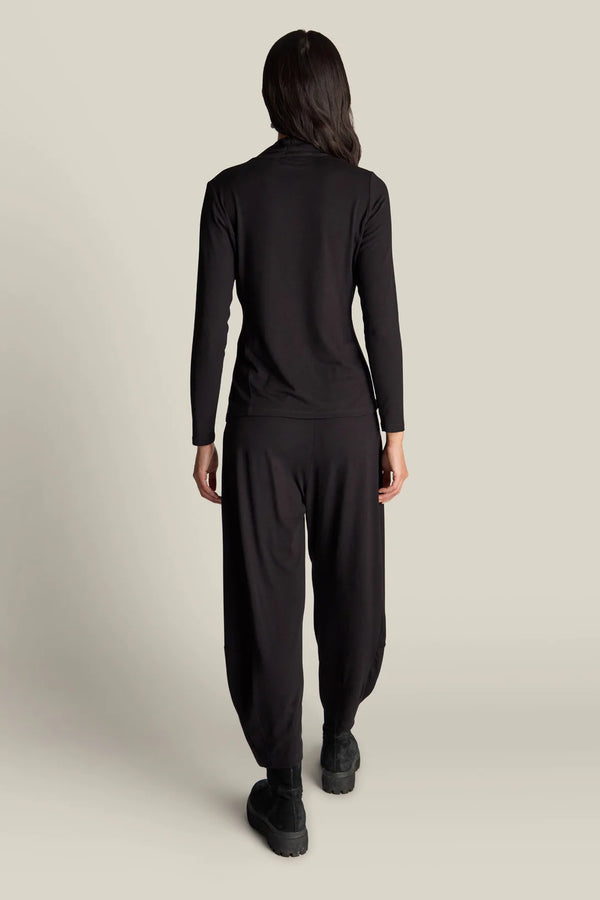 Fluid Crepe Bubble Trousers