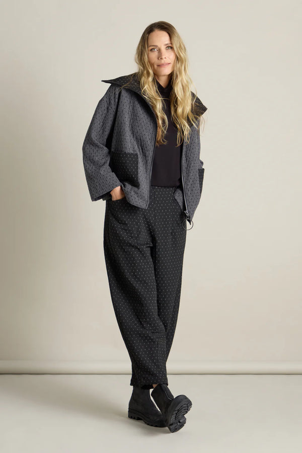 Square Jacquard Bubble Trousers